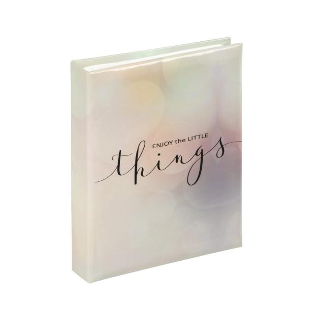 Hama "Letterings" Midi Slip-in Album for 40 Photos w. a Size of 10x15 cm, Enjoy, 03896 