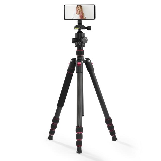 Hama "Puck" Tripod Mobile Phone Holder, Magnetic, 04655 