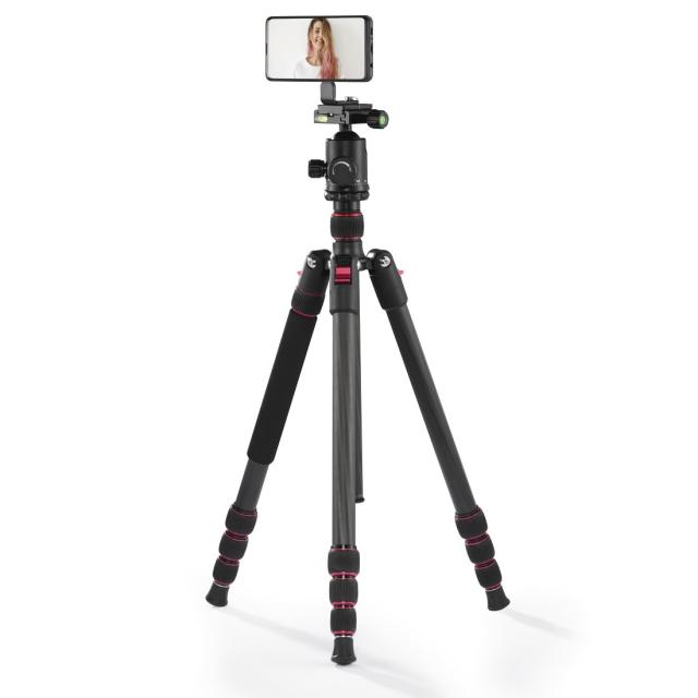 Hama "Puck" Tripod Mobile Phone Holder, Magnetic, 04655 