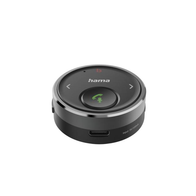 Hama Bluetooth® Receiver for Cars, 3.5 mm Plug, Voice Control, Hands-Free 