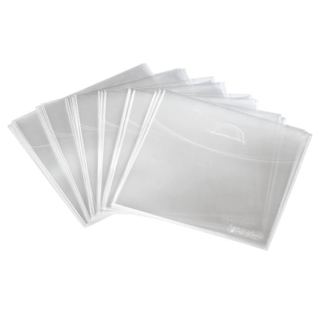 Hama CD/DVD Protective Sleeves 50, transparent 