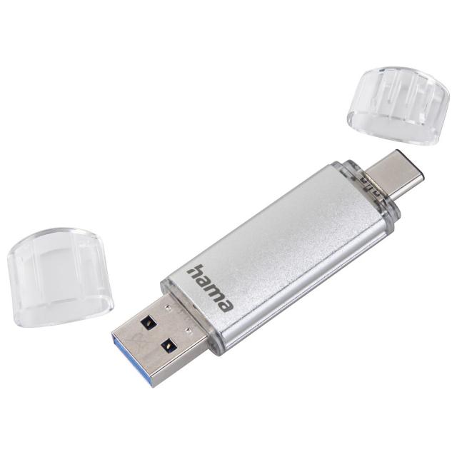 USB памет HAMA Тип USB-C/ USB-A 3.0 Laeta, 16GB, 40Mb/s 