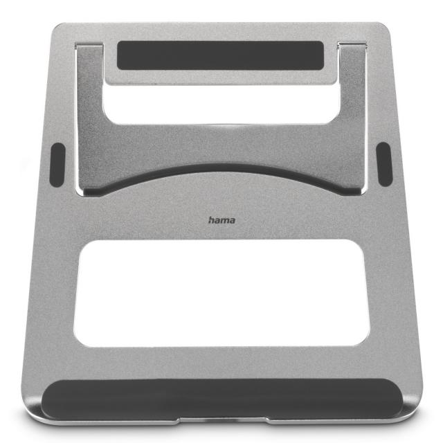 Hama "Aluminium" Laptop Stand, Folding, up to 40 cm (15.6"), silver 