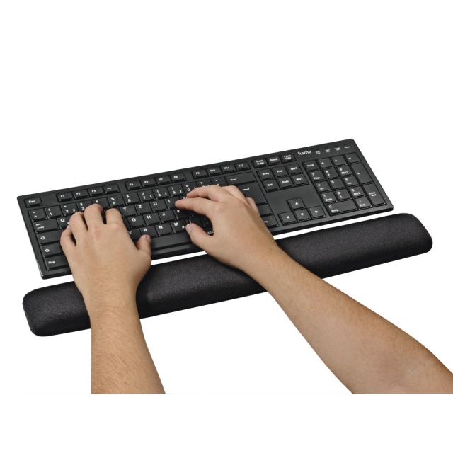 Hama "Ergo" Keyboard Wrist Rest, black 