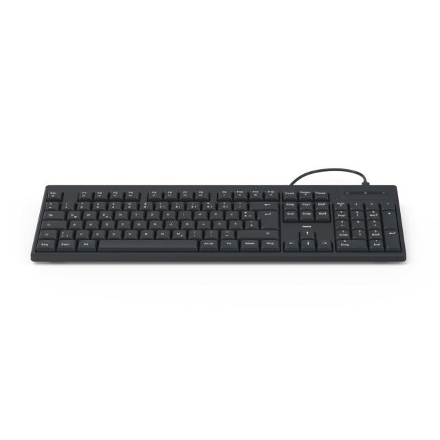 Hama Cable Keyboard CK-100, 