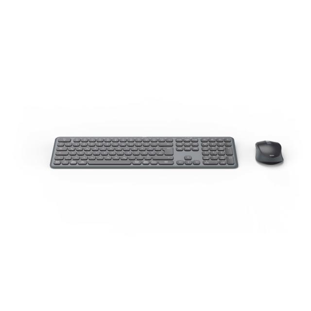 Hama Wireless keyboard and mouse set WKM-550, black 173065 