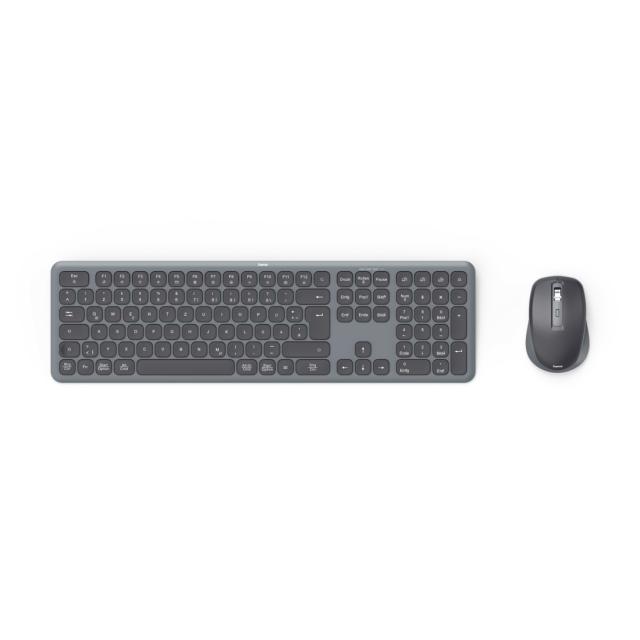 Hama Wireless keyboard and mouse set WKM-550, black 173065 