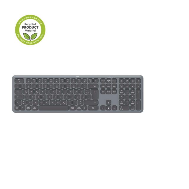 Hama Wireless keyboard and mouse set WKM-550, black 173065 