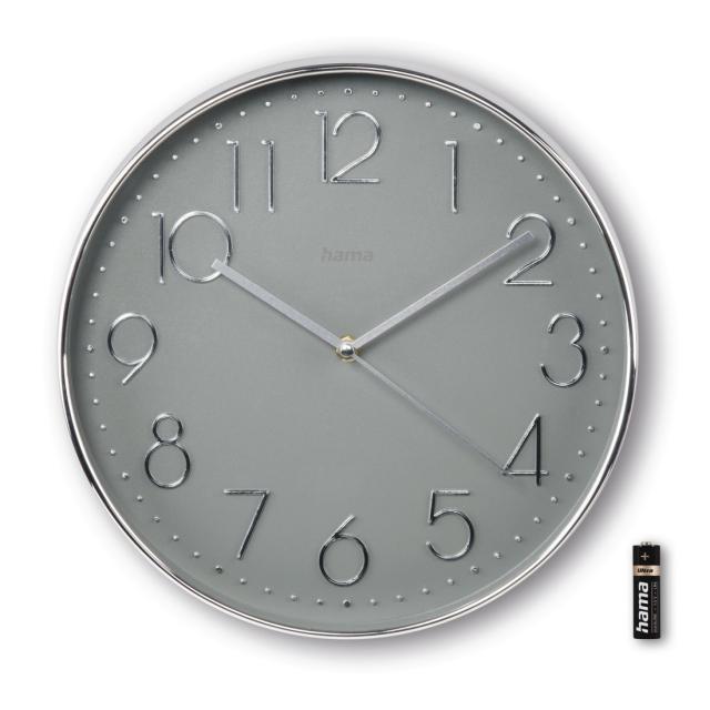 Hama "Elegance" Wall Clock, Diameter 30 cm 