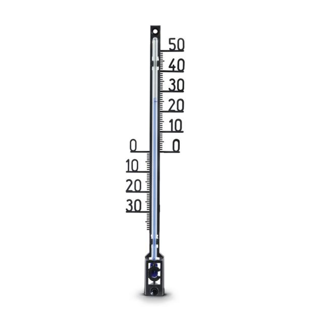 Hama Indoor/outdoor thermometer, tree structure, 16 cm, analogue 