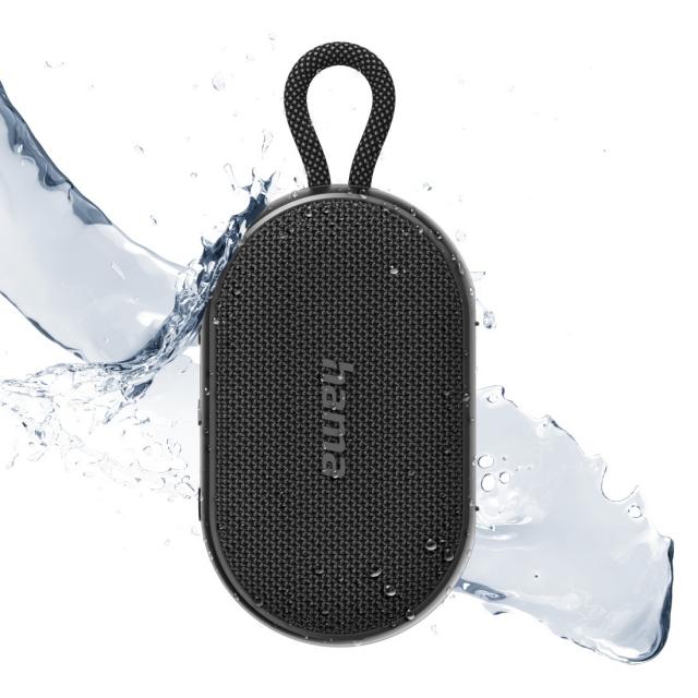 Hama "Buddy 3.0" Bluetooth® Loudspeaker, Waterproof IPX7, 6 W, 188235 