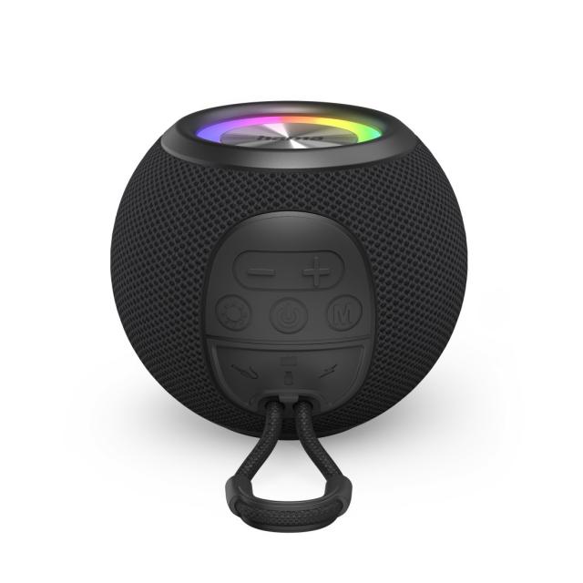 Hama "Ball Shape Speaker" Bluetooth® Loudspeaker, 5 Light Modes, 5W 