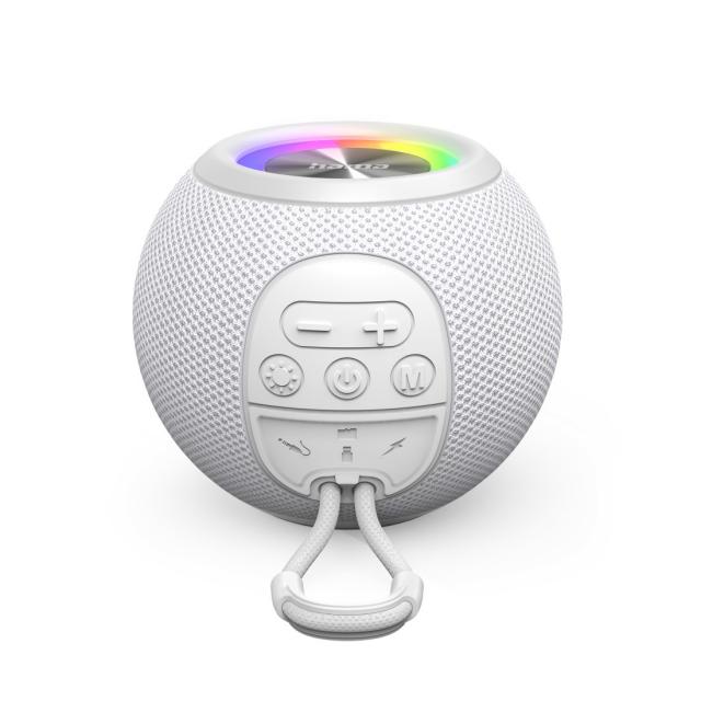 Hama "Ball Shape Speaker" Bluetooth® Loudspeaker, 5 Light Modes, 5W, 188238 