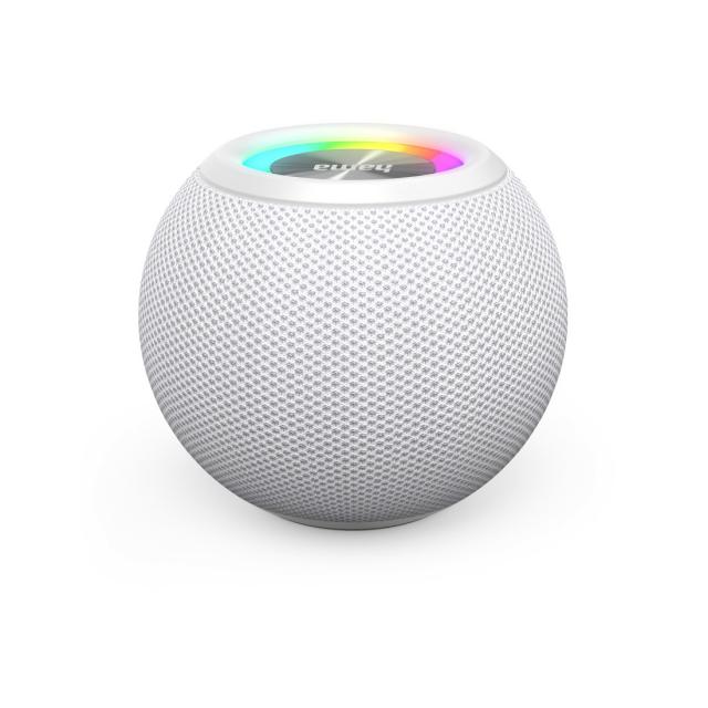 Hama "Ball Shape Speaker" Bluetooth® Loudspeaker, 5 Light Modes, 5W, 188238 