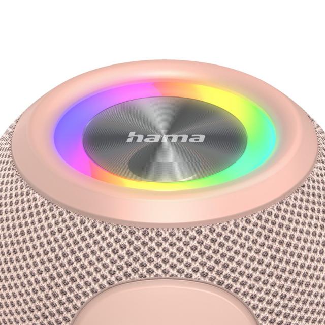 Hama "Ball Shape Speaker" Bluetooth® Loudspeaker, 5 Light Modes, 5W, 188240 