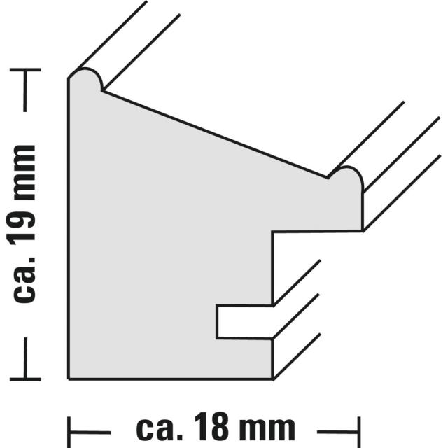 HAMA "Rise" Wooden Frame, natural, 20 x 30 cm, 193158 