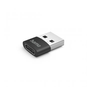 HAMA Преходник от USB-C - USB-A, 480 Mbit/s, 3 бр, 201532