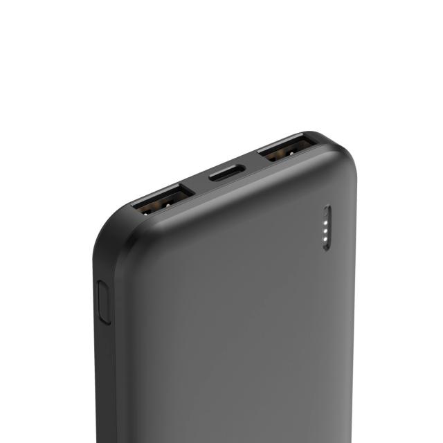 Hama "Pocket 5" Power Pack, 5000 mAh, Outputs: 2x USB-A, anthracite 