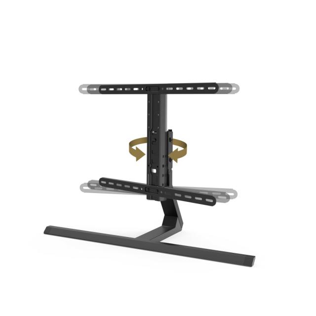 Hama TV Stand, Swivel, Tilt, Height-adjustable, 165 cm (65") up to 40 kg, 220869 