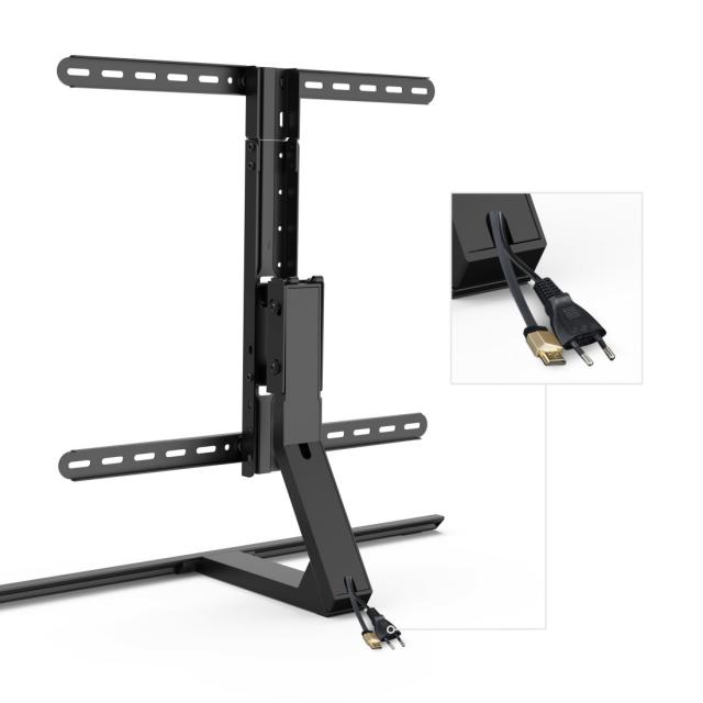 Hama TV Stand, Swivel, Tilt, Height-adjustable, 165 cm (65") up to 40 kg, 220869 