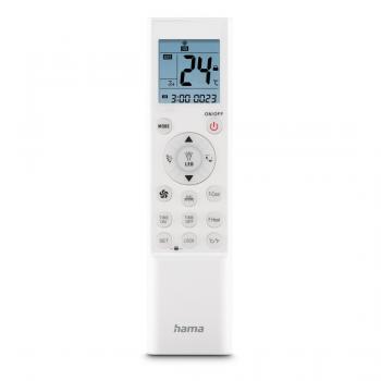 Hama Universal Remote Control for Air-Conditioning Systems and Units, Infra-Red, Wall Bracket