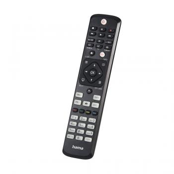 Hama Universal Remote Control for Philips TVs, IR, Teachable, Illuminating Butto