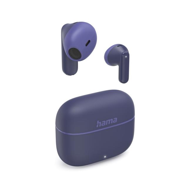 Hama “Freedom Light II” Bluetooth® Headphones, TWS, Earbuds, Voice Control, Blue 