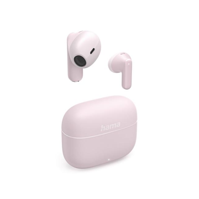 Hama “Freedom Light II” Bluetooth® Headphones, TWS, Earbuds, Voice Control, pink 