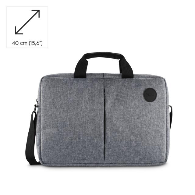 Hama "Genua" Laptop Bag, up to 40 cm (15.6"), grey 