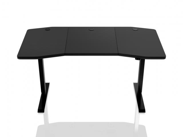 Gaming desk Nitro Concepts D16E, Carbon Black, Electric Height Adjustment 