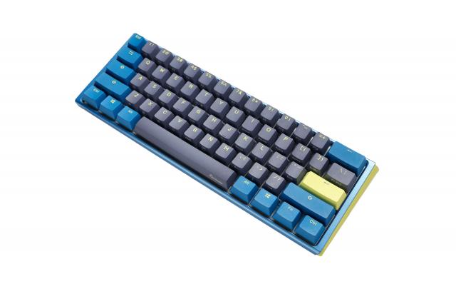 Геймърска механична клавиатура Ducky One 3 DayBreak 60% Hotswap Cherry MX Silver RGB, PBT Keycaps 