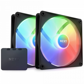 Twin Pack NZXT F140 RGB Core with RGB Controller