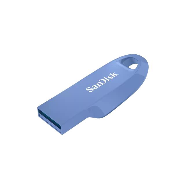 USB памет SanDisk Ultra Curve 3.2, 128GB, USB 3.1 Gen 1, Син 
