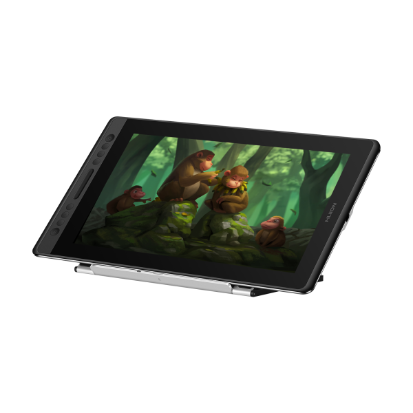 Graphic Display Tablet HUION Kamvas Pro 16 Premium, USB-C, Black/Silver 