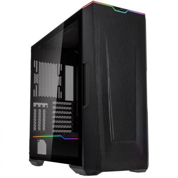 Кутия Phanteks G500A TG D-RGB Mid-Tower, Fanless, Черна