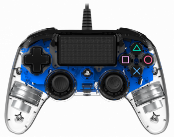 Wired Gamepad Nacon Wired Illuminated Compact Controller Blue