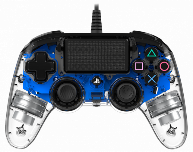 Жичен геймпад Nacon Wired Illuminated Compact Controller Blue, Син 