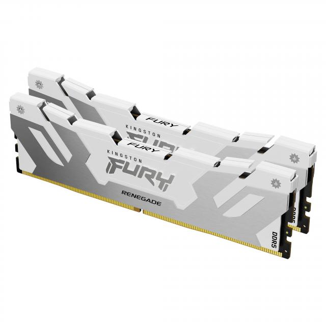 Memory Kingston Fury Renegade White 32GB(2x16GB) DDR5 