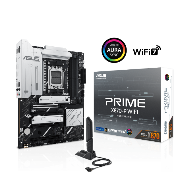 Дънна платка ASUS PRIME X870-P WIFI AM5 DDR5 