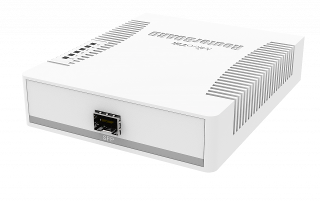 Рутер MikroTik RB260GS CSS106-5G-1SR2, 10/100/1000Mbit, 128 KB, PoE, SwOS 