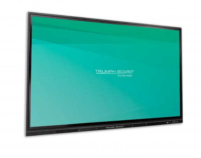 Интерактивен мулти-тъч дисплей TRIUMPH BOARD 75" IFP, Черен панел, Android 11 