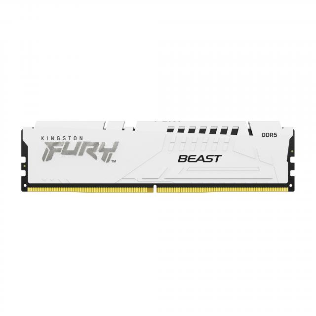 Памет Kingston FURY Beast White 32GB(2x16GB) DDR5 6000MHz CL36 