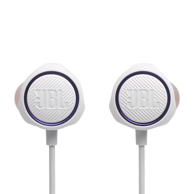 Слушалки JBL Quantum 50C, In Ear, Бели 