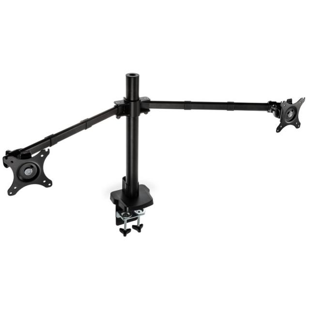 Desk Mount Dual Monitor Arm Kolink Chimera Dual, 36", 12 kg, Black 