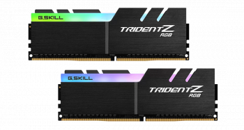 Памет G.SKILL Trident Z RGB 32GB(2x16GB) DDR4, 4000Mhz, F4-4000C19D-32GTZR