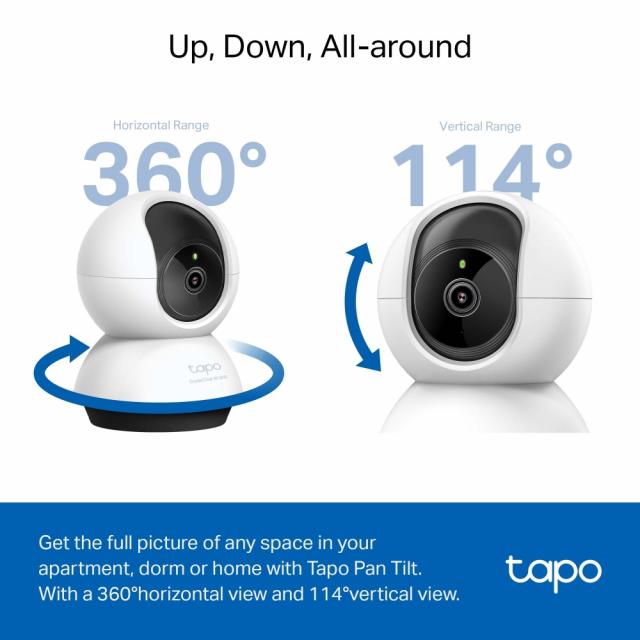 TP-Link Tapo C220 - Pan/Tilt Wi-Fi Camera with AI 