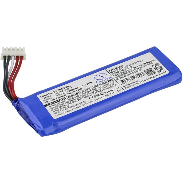 Батерия за блутут тонколона JBL Flip 4  GSP872693 01   3,7V 3000mAh LiPo Cameron Sino 