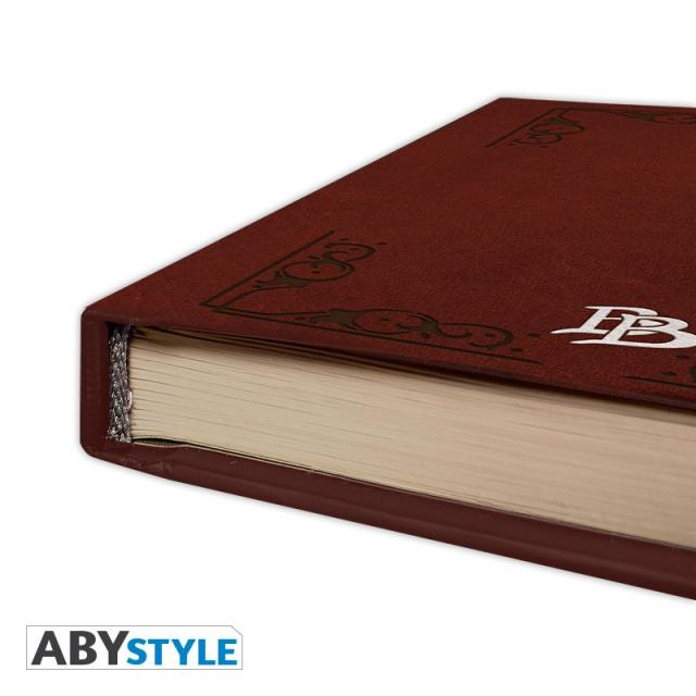 ABYSTYLE THE HOBBIT Premium A5 Notebook Bilbo Baggins 