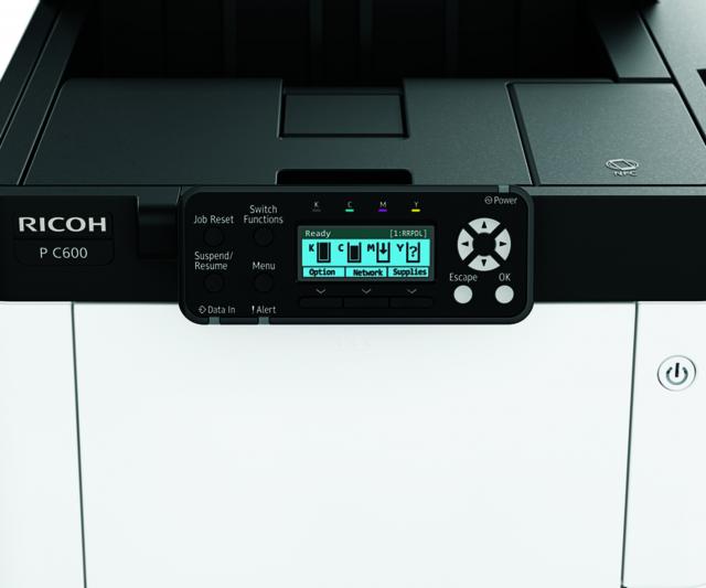 Лазерен принтер RICOH P C600, Цветен, A4, 40 ppm, USB 2.0 