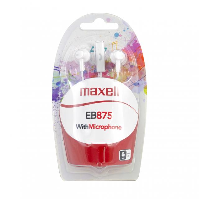 Earphones with microphone MAXELL BUDS EB-875 